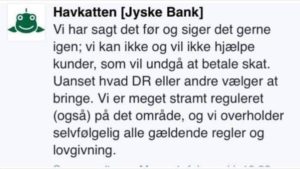 Jyske Bank hæderligt fundament gratis rådgivning Anders Dan