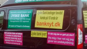 Just ask the Danish bank, jyske bank Why the bank not doe admit Fraud And why the bank not start to apologize all crimes. www.banknyt.dk - What would you say to your bank if they were snatched millions from your account? For alleged interest rate, on a loan, since 1 January 2009, but there is no loan taken. - And you discovered that the bank has lied, exploited That you were ill after a stroke, was was not a problem for jyske bank to deceive you, and for the last 10 years The bank, refuses to quit cheating. -- -- When the Danish banks is cynical and fully aware, about their criminal activities, but nevertheless continue crimes as fraud against the bank's customers. That the Danish customers, do not can trust their own bank Is becoming a huge problem for Denmark, and the Danish bank customers. - And can infect Denmark's reputation, as no-one said that the want to stop the banks many violations of laws and regulations. Ranging from money laundering to the more coarse crimes such as documentary fraud or just fraud - Society can hardly be a major problem for the confidence of the Danish bank's The Danish bank (Jyske bank) Jutland bank has before got a big fine, for money laundering. Money laundering, is a crime against the state, and against all taxpayers in the country, the crime takes place in. - But this does not stop the Danish jyske bank, as now deliberately continues a fraud business. With CEO Anders Dam and Group Management full acept. - Jyske bank is most well known, as the bank is probably good to give bad advice, to earn money to the bank itself. Though the Danish bank is already well known, for providing poor advice that the bank as always hopes for the bad advice is not detected until after 3 years. So the bank with the law can avoid paying compensation with the law in hand. -- -- - - #JYSKE BANK BLEV OPDAGET / TAGET I AT LAVE #MANDATSVIG #BEDRAGERI #DOKUMENTFALSK #UDNYTTELSE #SVIG #FALSK #Bank #AnderChristianDam #Financial #News #Press #Share #Pol #Recommendation #Sale #Firesale #AndersDam #JyskeBank #ATP #PFA #MortenUlrikGade #PhilipBaruch #LES #BirgitBushThuesen #LundElmerSandager #Nykredit #MetteEgholmNielsen #Loan #Fraud #CasperDamOlsen #NicolaiHansen #AnetteKirkeby #SørenWoergaaed #Gangcrimes #Crimes #Koncernledelse #jyskebank #Koncernbestyrelsen #SvenBuhrkall #KurtBligaardPedersen #RinaAsmussen #PhilipBaruch #JensABorup #KeldNorup #ChristinaLykkeMunk #HaggaiKunisch #MarianneLillevang #Koncerndirektionen #AndersDam #LeifFLarsen #NielsErikJakobsen #PerSkovhus #PeterSchleidt - -IMG_20180721_060051999