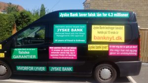 Just ask the Danish bank, jyske bank Why the bank not doe admit Fraud And why the bank not start to apologize all crimes. www.banknyt.dk - What would you say to your bank if they were snatched millions from your account? For alleged interest rate, on a loan, since 1 January 2009, but there is no loan taken. - And you discovered that the bank has lied, exploited That you were ill after a stroke, was was not a problem for jyske bank to deceive you, and for the last 10 years The bank, refuses to quit cheating. -- -- When the Danish banks is cynical and fully aware, about their criminal activities, but nevertheless continue crimes as fraud against the bank's customers. That the Danish customers, do not can trust their own bank Is becoming a huge problem for Denmark, and the Danish bank customers. - And can infect Denmark's reputation, as no-one said that the want to stop the banks many violations of laws and regulations. Ranging from money laundering to the more coarse crimes such as documentary fraud or just fraud - Society can hardly be a major problem for the confidence of the Danish bank's The Danish bank (Jyske bank) Jutland bank has before got a big fine, for money laundering. Money laundering, is a crime against the state, and against all taxpayers in the country, the crime takes place in. - But this does not stop the Danish jyske bank, as now deliberately continues a fraud business. With CEO Anders Dam and Group Management full acept. - Jyske bank is most well known, as the bank is probably good to give bad advice, to earn money to the bank itself. Though the Danish bank is already well known, for providing poor advice that the bank as always hopes for the bad advice is not detected until after 3 years. So the bank with the law can avoid paying compensation with the law in hand. -- -- - - #JYSKE BANK BLEV OPDAGET / TAGET I AT LAVE #MANDATSVIG #BEDRAGERI #DOKUMENTFALSK #UDNYTTELSE #SVIG #FALSK #Bank #AnderChristianDam #Financial #News #Press #Share #Pol #Recommendation #Sale #Firesale #AndersDam #JyskeBank #ATP #PFA #MortenUlrikGade #PhilipBaruch #LES #BirgitBushThuesen #LundElmerSandager #Nykredit #MetteEgholmNielsen #Loan #Fraud #CasperDamOlsen #NicolaiHansen #AnetteKirkeby #SørenWoergaaed #Gangcrimes #Crimes #Koncernledelse #jyskebank #Koncernbestyrelsen #SvenBuhrkall #KurtBligaardPedersen #RinaAsmussen #PhilipBaruch #JensABorup #KeldNorup #ChristinaLykkeMunk #HaggaiKunisch #MarianneLillevang #Koncerndirektionen #AndersDam #LeifFLarsen #NielsErikJakobsen #PerSkovhus #PeterSchleidt - -IMG_20180721_140614145